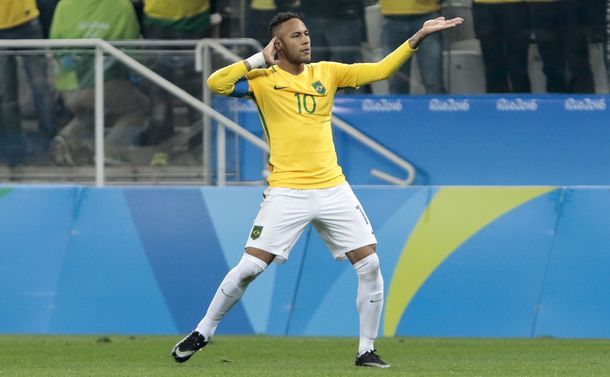 Brasil le ganó a Colombia y sueña con su primer oro olímpico en fútbol