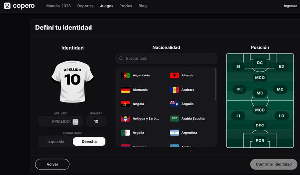 Copero: cómo es el videojuego viral y gratuito que permite simular la carrera de un futbolista en dos minutos