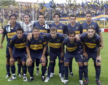 El Tano ganó tres títulos en el Xeneize