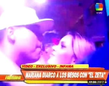 Mariana Diarco se muestra con otro músico