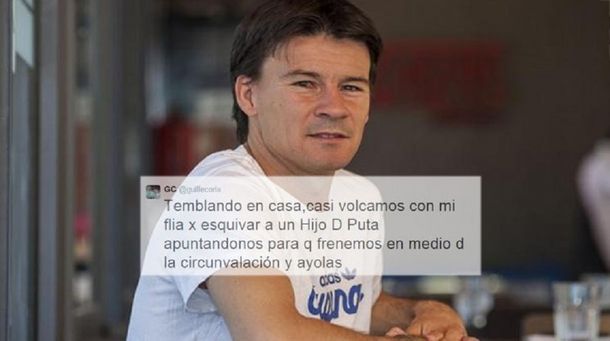 El mal momento que vivió Guillermo Coria