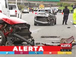 ¿Corrían picadas? Acceso Oeste: un muerto 