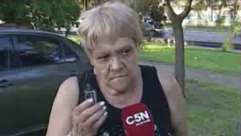 Alicia, una de las testigos del ataque de los barras en Mataderos Alicia, una de las testigos del ataque de los barras en Mataderos