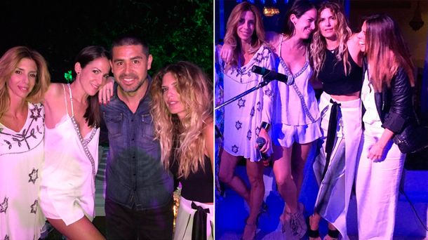 La fiesta alocada de Isabel Macedo con Juan Román Riquelme