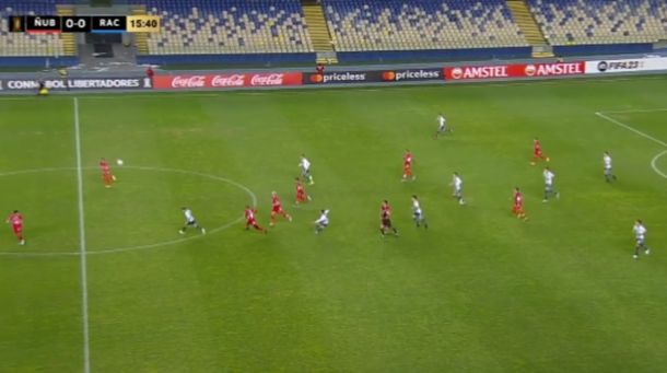 El GOLAZO de Matías Rojas para el 1-0 de Racing