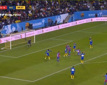 Así fue de el golazo de Barcelona ante Boca