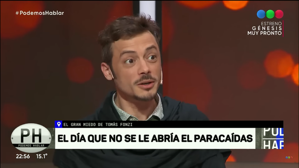 Tomás Fonzi habló del día que estuvo al borde la de muerte: Fueron 5 minutos