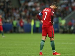 La tristeza de Cristiano Ronaldo La tristeza de Cristiano Ronaldo