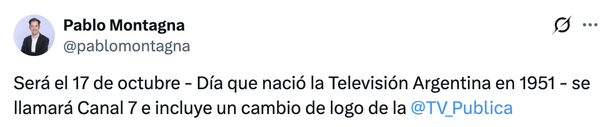El cambio y los detalles del relanzamiento para la TV Pública El cambio y los detalles del relanzamiento para la TV Pública