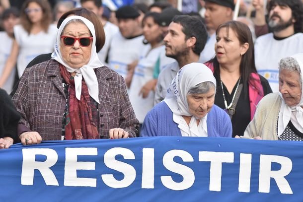 La marcha de la resistencia, en fotos