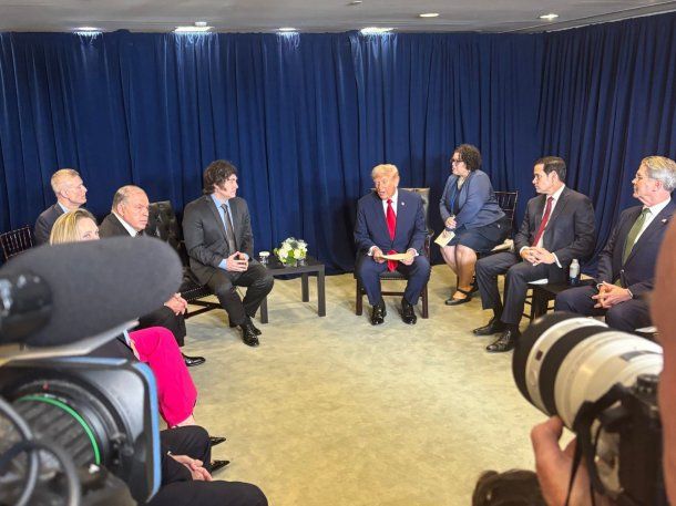 Donald Trump, en la reunión bilateral con Javier Milei: Respaldo total