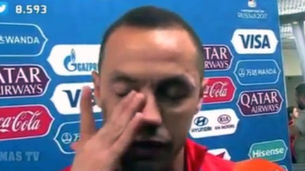 Marcelo Díaz comparó su error en la final ante Alemania con una tragedia familiar