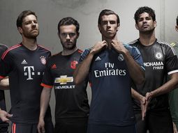 champions league: los gigantes europeos presentaron sus terceras camisetas champions league: los gigantes europeos presentaron sus terceras camisetas