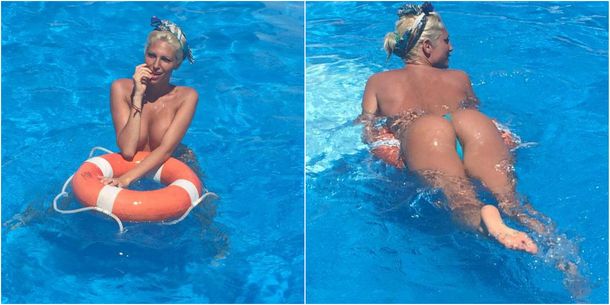 Vicky Xipolitakis le saca el jugo a su tiempo libre