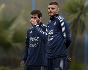 VIDEO: La pared entre Messi e Icardi que ilusiona