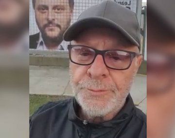 León Gieco mostró su apoyo a Santoro con la letra de una de sus canciones más conocidas