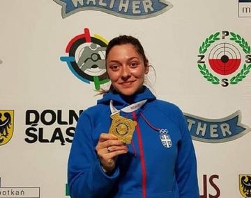 Murió la campeona europea de tiro Bobana Velickovic