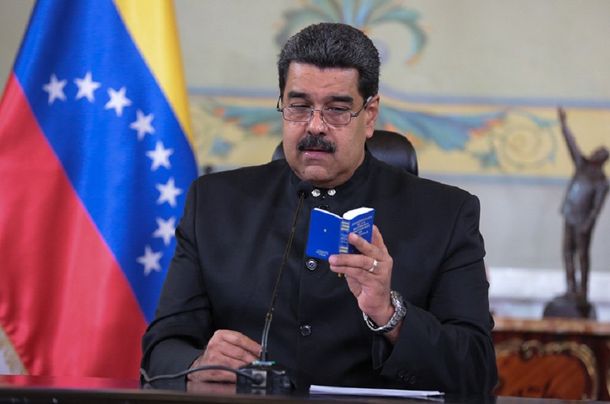 Nicolás Maduro en cadena nacional