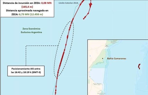 Prefectura detectó un de Vanuatu pescando ilegalmente dentro de la zona exclusiva. Prefectura detectó un de Vanuatu pescando ilegalmente dentro de la zona exclusiva.