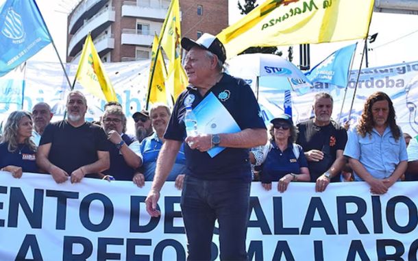 Rubén Urbano, titular de la UOM Córdoba. Rubén Urbano, titular de la UOM Córdoba.