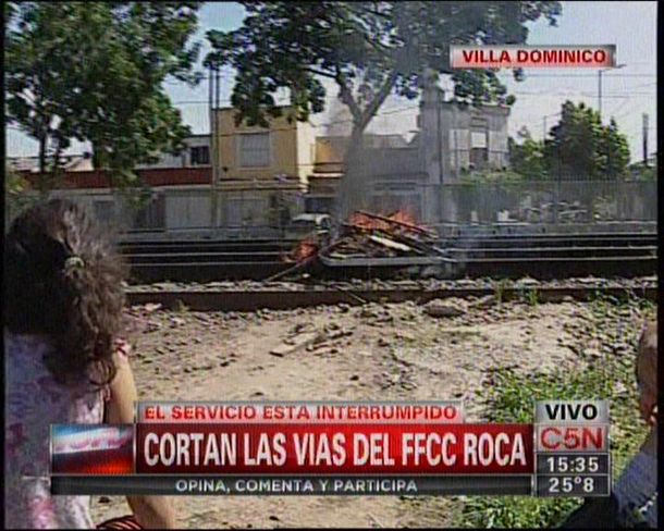 Después de cuatro horas, se reanudó el servicio diesel del tren Roca