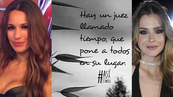 ¿le dio de beber de su propia medicina? pampita uso un post de la china para responderle ¿le dio de beber de su propia medicina? pampita uso un post de la china para responderle