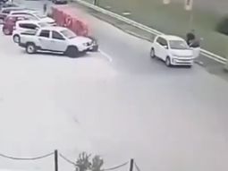 Video: intento de robo a turistas y tiroteo en el parador Atalaya de la Ruta 2