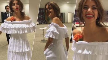 calu rivero, muy alocada, tras la entrega de los premios platino: ¿tomo de mas? calu rivero, muy alocada, tras la entrega de los premios platino: ¿tomo de mas?