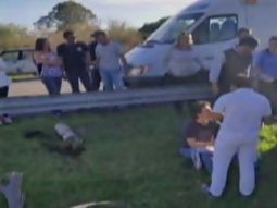 Mirá el video del accidente de Julio Bocca