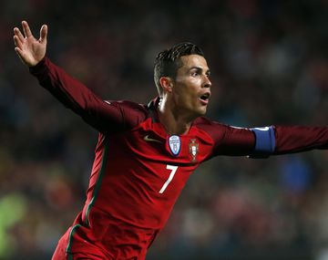 El festejo de Cristiano Ronaldo ante Hungría