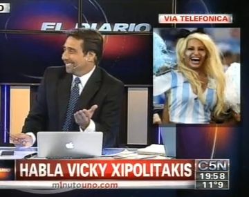 Mirá la desopilante entrevista de Feinamnn a Vicky Xipolitakis