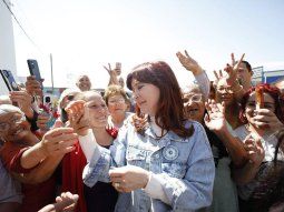 Cristina Kirchner recorrió La Matanza y crecen los rumores de una posible candidatura