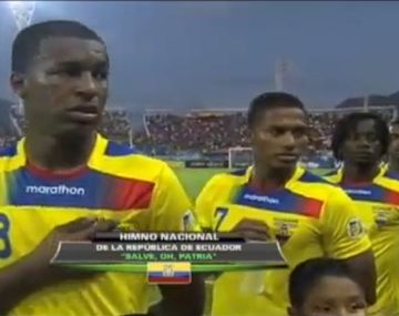 Blooper Mundial: en vez del himno de Ecuador pusieron el de México