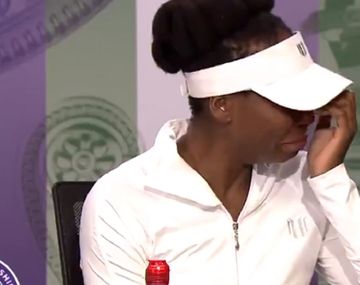 Venus no pudo terminar la conferencia