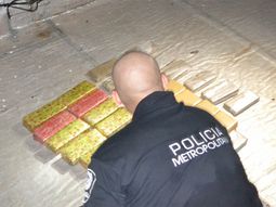 Cayó banda que traficaba drogas desde Colombia