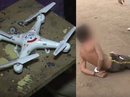 Una banda narco usaba un drone en San Martín Una banda narco usaba un drone en San Martín