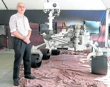 Habló el argentino que participó del amartizaje del Curiosity