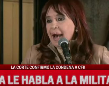 Habló Cristina Kirchner tras la ratificación de la condena por la causa Vialidad