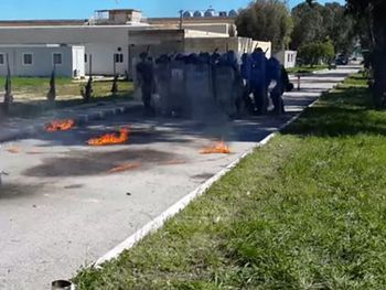 Así terminó un soldado tras lanzar explosivo