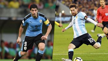 uruguay vs. argentina por las eliminatorias para rusia 2018: formaciones y horario uruguay vs. argentina por las eliminatorias para rusia 2018: formaciones y horario