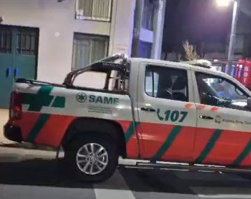 Incendio en la terraza de un edificio de Palermo: ardió un quincho