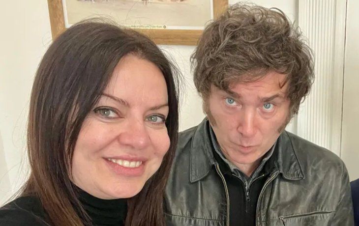 Sandra Pettovello y Javier Milei Sandra Pettovello y Javier Milei