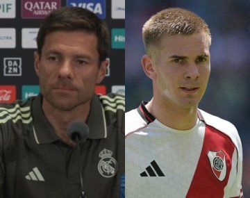 El cruce entre Xabi Alonso y un periodista que lo incomodó por el pase de Mastantuono