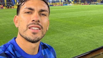 Leandro Paredes fue ovacionado en su regreso a Boca.