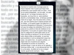 Si nos cruzamos de casualidad, no existo, no existimos: así abandonó un hombre a su familia