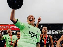 Cristina China Cosentino: la Dibu del hockey sobre césped.