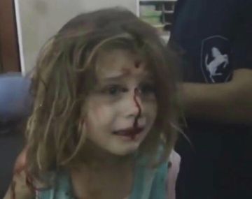 El llanto de la niña siria que conmocionó al mundo