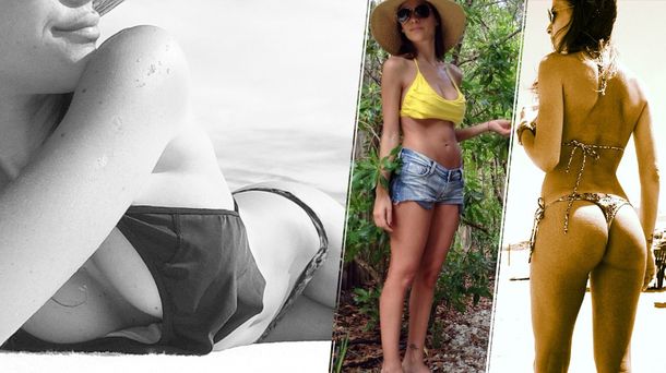 Las vacaciones calientes de la hermana de Guillermina Valdes