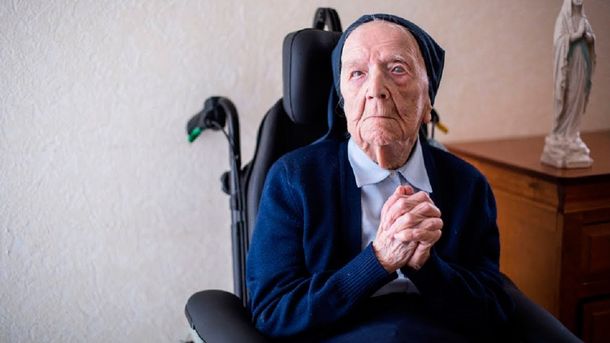 La mujer más anciana de Europa venció al coronavirus