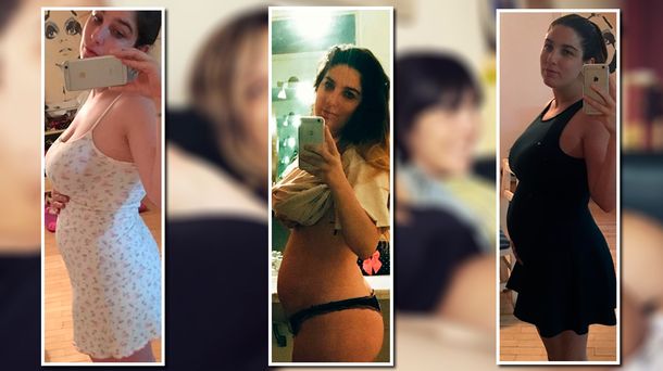 El progresivo crecimiento de la pancita de Juana Repetto: No es una ilusión